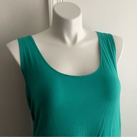 Turquoise Tank Top by Tahari, Size 1X - Picture 5 of 8